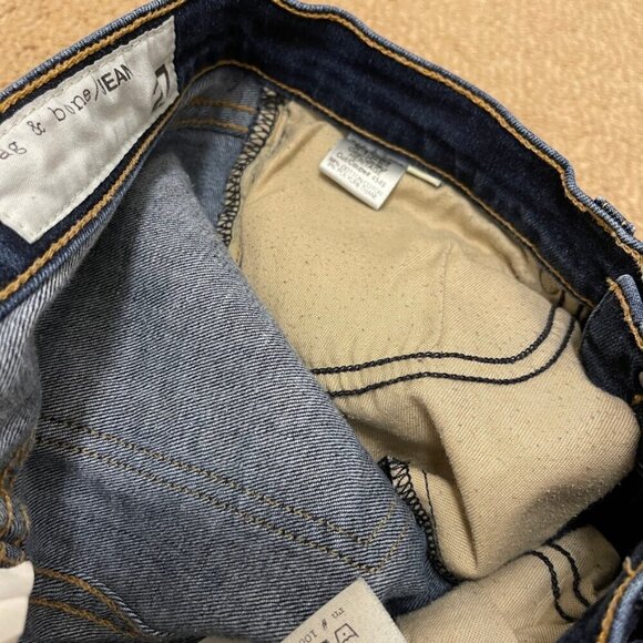 Rag & Bone Heritage Dark Wash High Rise Skinny Jeans – 27 - Picture 12 of 15